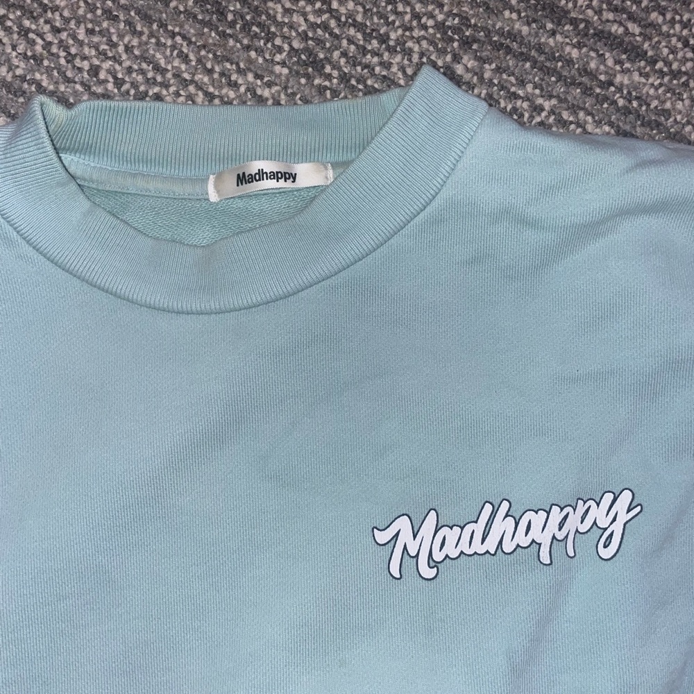 Madhappy Crop Logo Sweatshirt